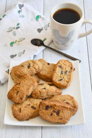 Recette Sablés noisettes chocolat