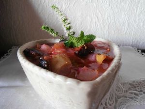 Recette Compote poire-figue