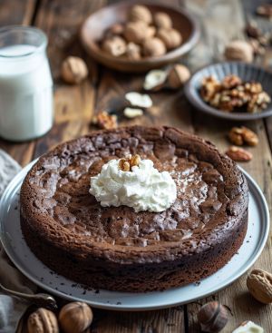 Recette Gateaux au Chocolat et Noix : Recette Facile et Savoureuse