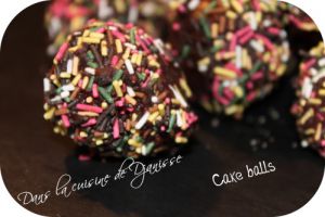 Recette Cake balls