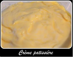 Recette Crème pâtissière
