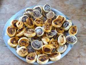 Recette Feuilletés escargots à la tapenade ou confit de tomates séchées