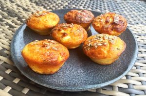 Recette Muffins Moelleux Apéritifs aux Tomates Sechées