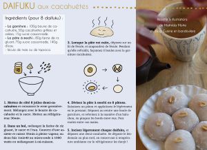 Recette Daifuku mochi aux cacahuètes