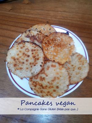 Recette Pancakes vegan sans gluten