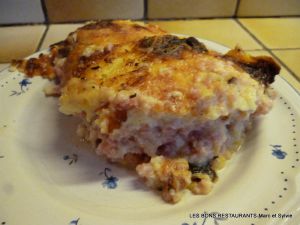 Recette Hachis parmentier au jambon