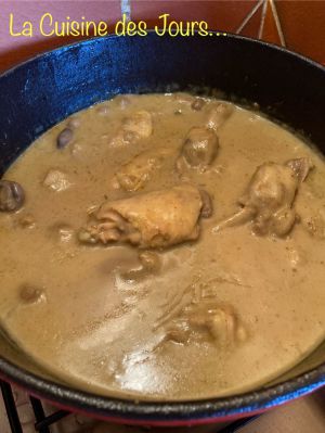 Recette Poulet en Sauce Curry Crème de Coco