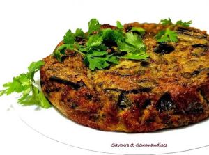 Recette Aubergines Kuku ou frittata perse
