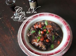 Recette Coq au vin et au cassis