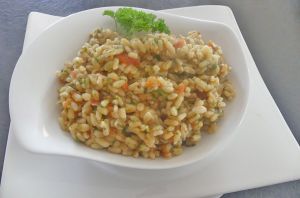 Recette Blé à la tomate*