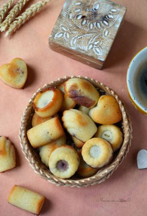 Recette Financiers à la confiture de fruits rouges