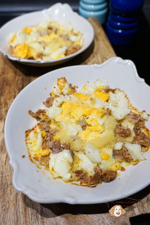 Recette Gratin de thon aux oeufs