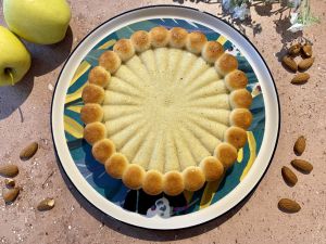 Recette Financier géant aux pommes