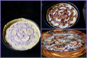 Recette Tarte pommes/framboises/mascarpone