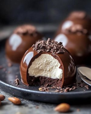 Recette Dômes Chocolat Praliné : Recette Facile et Savoureuse