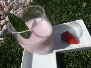 Recette Milkshake fraise