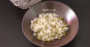 Recette Risotto au parmesan et aux petits pois