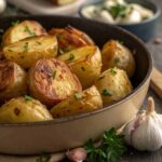 Recette Garlic Roast Potatoes – Crispy Golden Recipe