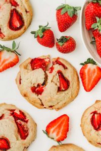 Recette Cookies Cheesecake aux Fraises