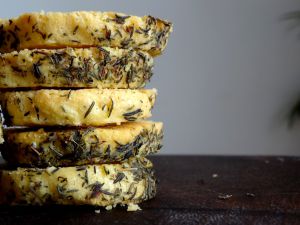 Recette Sablés aux parmesan et thym