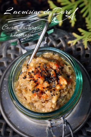 Recette Caviar d'aubergine à l'estragon