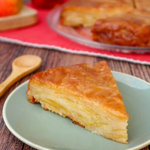 Recette Gâteau invisible aux pommes {vegan}