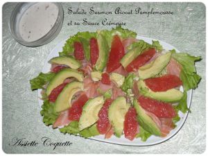 Recette Salade Saumon Avocat Pamplemousse