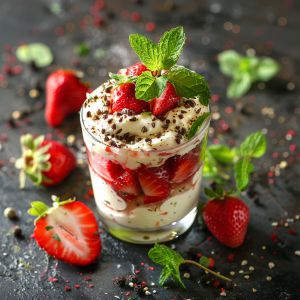 Recette Verrine Fraise Mascarpone Facile et Savoureuse