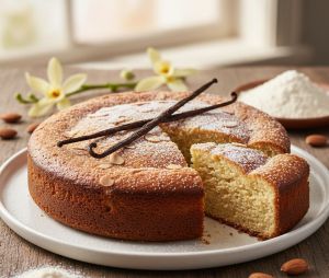 Recette Moelleux à l’amande et à la vanille sans gluten : une recette irrésistible