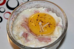 Recette Oeuf cocotte au Jambon