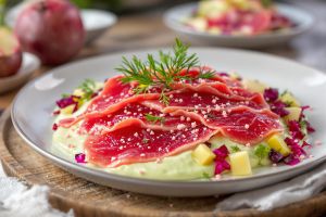 Recette Recette gravlax de Lignac qui bluffe tout le monde (citron et betterave !)