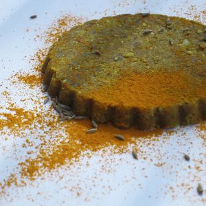 Recette Grand sablé au curcuma