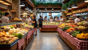Recette Food corners italiens dans les grands magasins