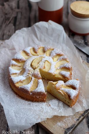 Recette Gâteau moelleux aux pommes et mascarpone