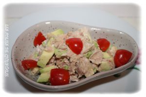 Recette Salade avocat/thon