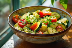 Recette Courgette à la tomate : un plat simple et savoureux pour égayer vos repas