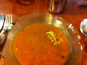 Recette Soupe tomate coriandre