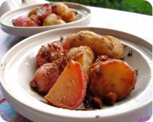 Recette Tajine de radis et pommes de terre