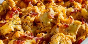 Recette Buffalo Bacon Ranch Cauliflower Casserole