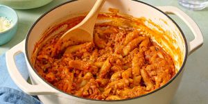 Recette One-Pot Tomato Sausage Pasta