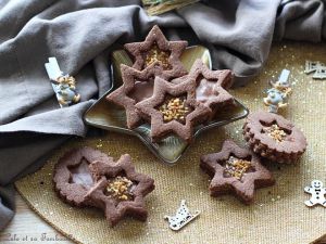 Recette Etoiles chocolat & noisettes