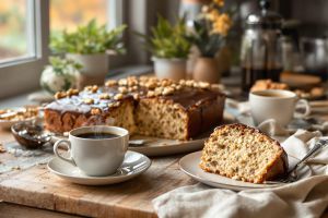 Recette Ce gâteau vegan noix-café bluffe tout le monde (recette ultra gourmande)