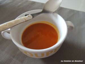 Recette Soupe aux poivrons