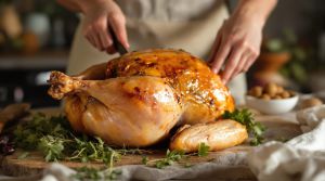 Recette Cuisson du chapon : la méthode pour une viande tendre et savoureuse