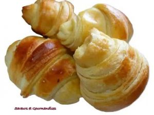 Recette Croissants feuilletés au fromage