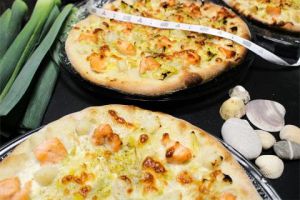 Recette Pizza terre et mer