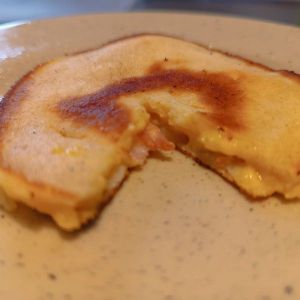 Recette Pancakes salés jambon fromage