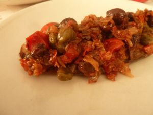 Recette Aubergines façon Sarde aux olives maison et aux capres, cuisson four ou omnicuiseur