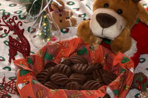 Recette Sablés patte de chat tout chocolat (bredele)