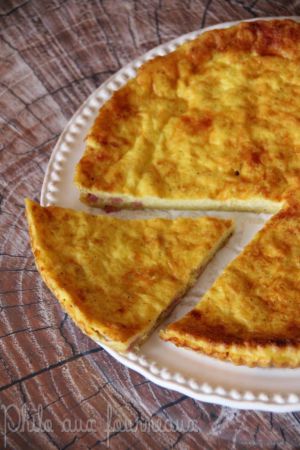 Recette Quiche légère sans pâte